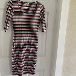 Charlotte Russe Waist Tight Maxi Dress